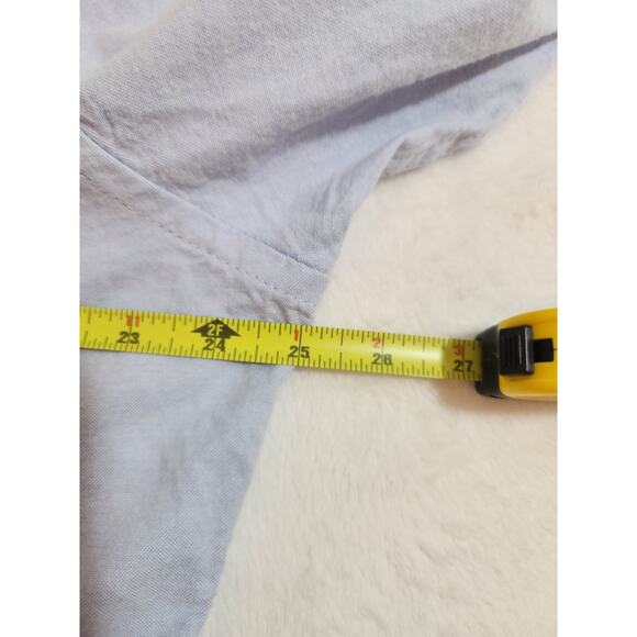 Goodfellow NWT Flannel Shirt Mens XL Blue Long Sleeve Preppy Classic Gorpcore - Picture 5 of 9